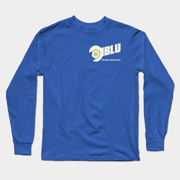 Team Blu (Builders League United) Ver. 2 Long Sleeve T-Shirt by The_RealPapaJohn